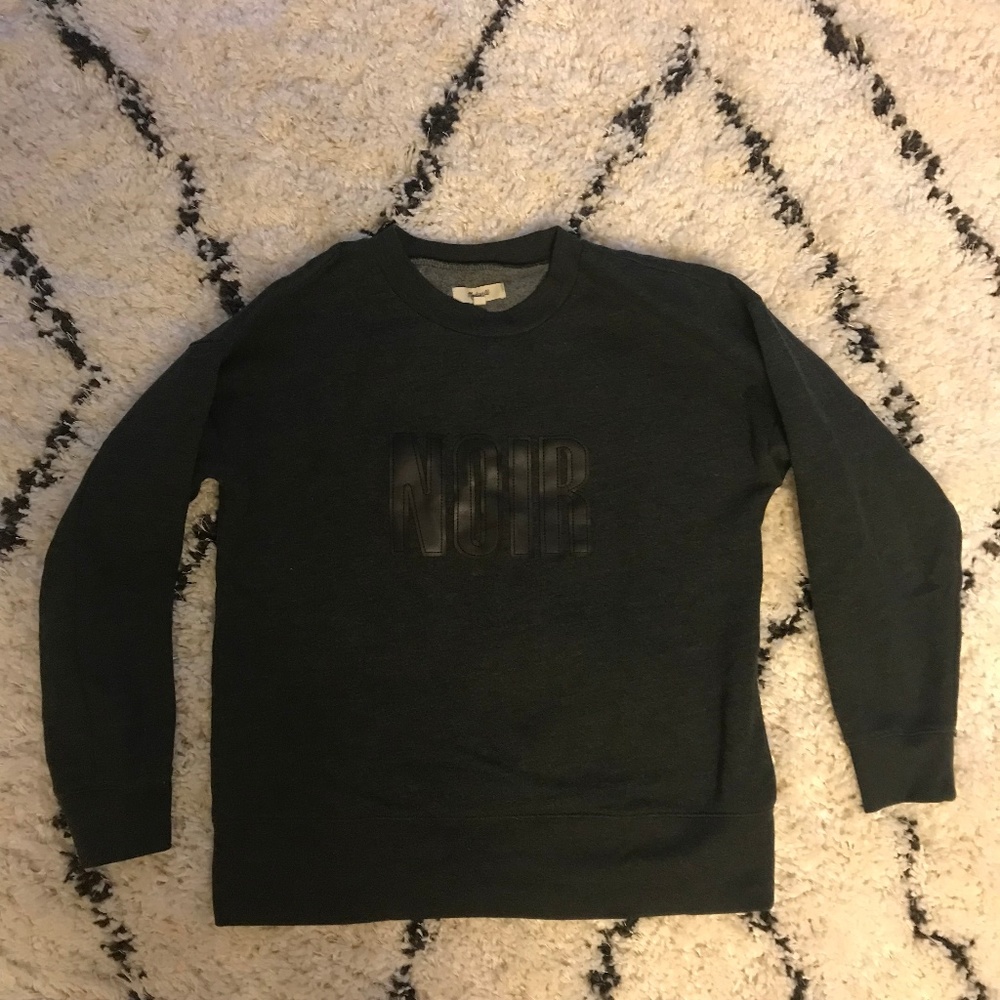 Madewell Noir Sweatshirt